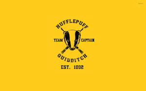 Hufflepuff Quidditch Team Logo Wallpaper