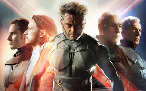Hugh Jackman Wolverine Professor X Magneto Wallpaper