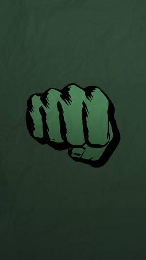 Hulk Fist Marvel Iphone Xr Wallpaper