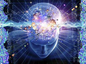 Human Mind In Matrix Code Background Wallpaper