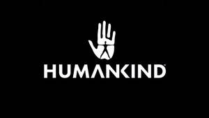 Humankind Logo In Black Background Wallpaper
