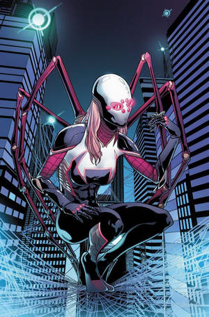 Humanoid Spider Gwen Wallpaper