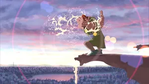 Hunchback Of Notre Dame Splashing Water Wallpaper