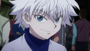 Hunter Killua Smirk Wallpaper