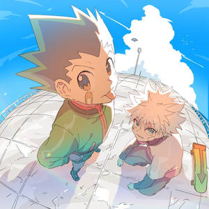 Hunter X Hunter Fisheye Art Wallpaper