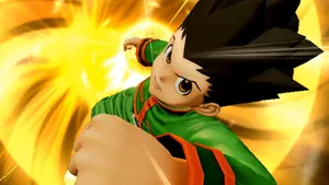 Hunter X Hunter Gon Rock Punch Wallpaper