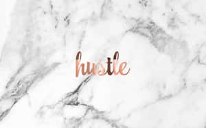 Hustle Aesthetic Gray Marble Wallpaper