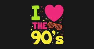 I Heart The 90s Wallpaper