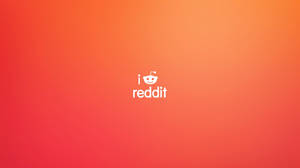 I Love Reddit Symbol Wallpaper
