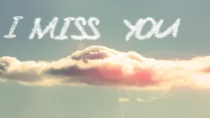 I Miss You Sun Rays Wallpaper