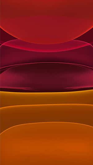 I Phone11 Original Wallpaper Red Orange Gradient Wallpaper
