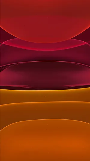 I Phone11 Original Wallpaper Red Orange Gradient Wallpaper