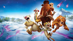 Ice Age Collision Course Asteroids Wallpaper