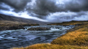 Iceland Stream River Wallpaper