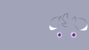 Iconic Eyes And Face Of Espurr Wallpaper