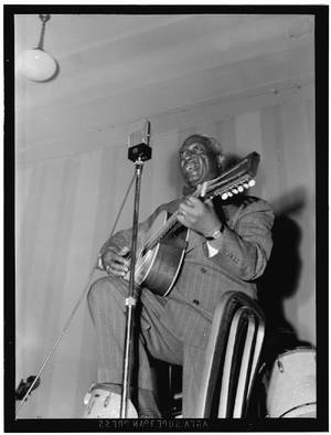 Iconic Folk & Blues Legend Leadbelly At National Press Club Wallpaper
