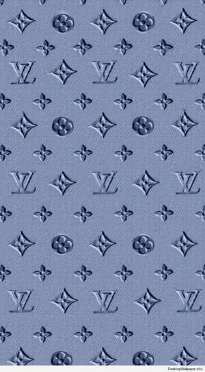 Iconic Louis Vuitton Logo Desktop Design Wallpaper