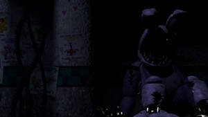 Idle Nightmare Withered Bonnie Fnaf Wallpaper