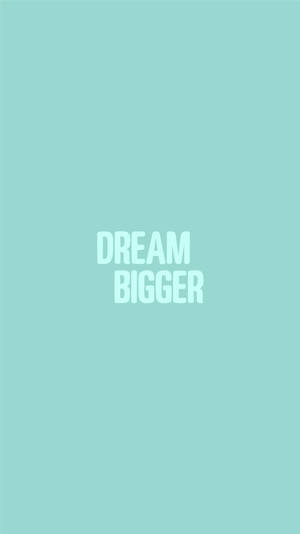 Ignite Your Inner Spark With 'big Dreams' - A Minimalist Motivational Design Wallpaper