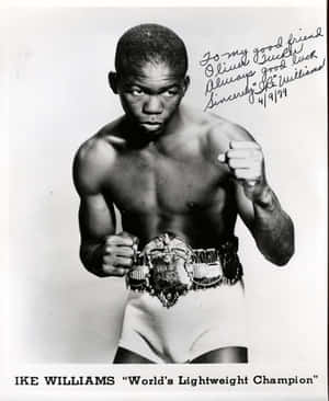 Ike Williams Personalized Signature Wallpaper