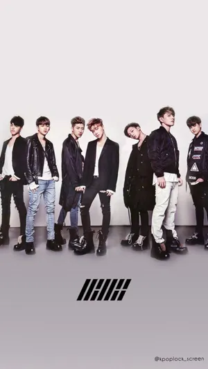 Ikon Members And Logo Wallpaper