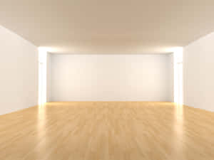 Illuminated Empty Room Wallpaper