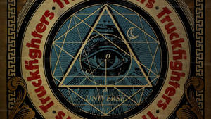 Illuminati Vintage Symbol Wallpaper