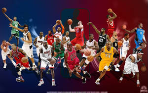 Image All Star Actors And Legends Of The Nba Wallpaper