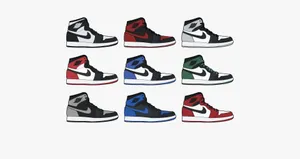 Image All-white Sneakers Wallpaper