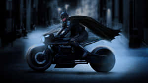 Image Batman's Iconic Batmobile Poised To Battle Evil Wallpaper