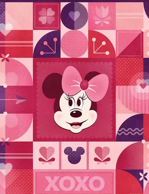 Image Celebrate Valentine’s Day With Mickey And Minnie Wallpaper
