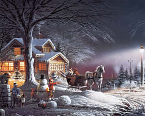 Image Enjoy Christmas Like A Cowboy Wallpaper