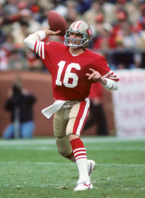 Image Legendary Nfl Quarterback Joe Montana Wallpaper
