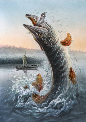 Image Mastering The Skill Of Bass Fishing Wallpaper