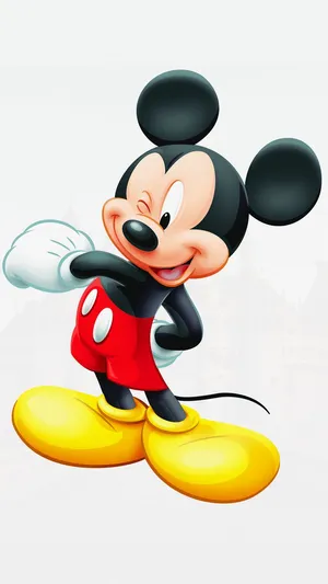 Image Mickey Mouse Relaxing In His Home Wallpaper