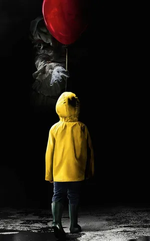 Image Pennywise The Clown Lurks In The Shadows Wallpaper