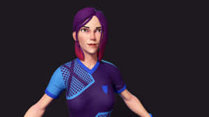 Image Poised Playmaker Ready To Dominate In Fortnite Wallpaper