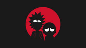 Image Rick And Morty Take A Break From Their Interdimensional Adventures And Relax In The Backwoods Wallpaper