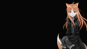 Image Spice And Wolf - Financial Advisor And Wolf Companion Wallpaper