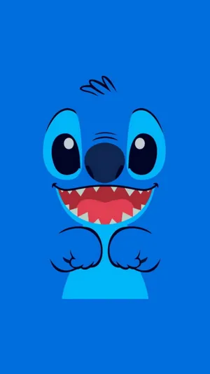 Image Stitch Logo On A Computer Wallpaper