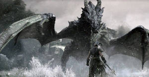 Image Travel Through An Epic Fantasy World With Skyrim Ultra Hd Wallpaper