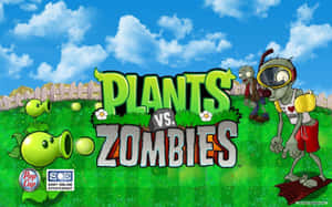 Image Zombies Vs Plants Battle Wallpaper