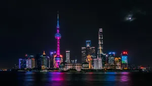 Immerse Yourself In The Lights And Excitement Of Times Square Wallpaper