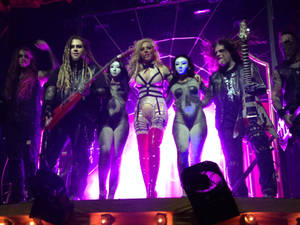 In This Moment Black Widow Tour Wallpaper