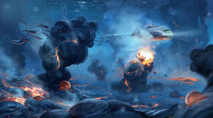 Inactive Lava Zone Subnautica Wallpaper