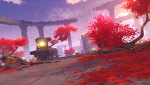 Inazuma Genshin - Follow The Stars Wallpaper