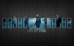 Inception Movie Characters Panorama Wallpaper