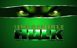 Incredible Hulk Green Eyes Wallpaper