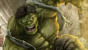 Incredible Hulk In 4k Quality Wallpaper