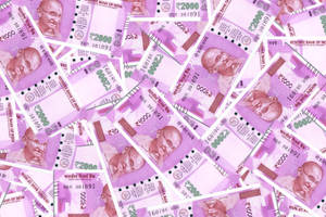 Indian 2000 Rupee Notes Wallpaper